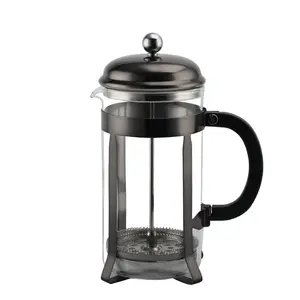 Bester Preis feuerfeste Glas Kaffee Französisch Presse 350ml