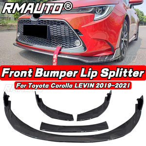 3Pcs <b>Car</b> Front Bumper Splitter Lip Bumper <b>Diffuser</b> Guard Spoiler Body Kit <b>for</b> Toyota Corolla LEVIN 2019-2021 <b>Car</b> Accessories - Product Image 1