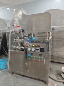 20L Chất lượng cao Mayonnaise làm Máy chế biến chân không nhũ hóa trộn kem pho mát Lotion trộn Máy làm - Product Image 3