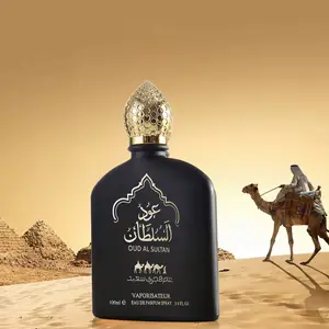Penjualan terlaris Arab 100ml Oud Al Sultan parfum asli Arabe dari Dubai