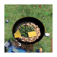 Nouvelle conception de table à manger interactive avec projection, système de plaque à dîner interactive pour centre commercial, restaurant, bar