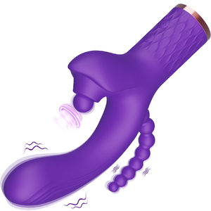 2025 tendance poussée violet électrique gode clitoridien succion vibrateur Massage jouets sexuels pour les femmes - Product Image 2