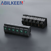 VIGNUGGE Bestseller ASI-115 Interrupteur de modification ON-OFF à 6 positions pour panneau combiné – Autre interrupteur