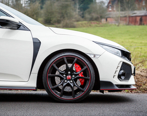 กันชนคาร์บอนสำหรับ FK8 FK7 CIVIC TYPE-R อุปกรณ์ตกแต่งรถยนต์ OE สไตล์คาร์บอนไฟเบอร์ด้านหน้าปีกด้านข้าง - Product Image 3