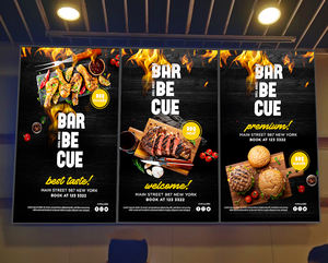 Pantalla de alto brillo LCD semiexterior de 43-75 pulgadas Pantalla de visualización de ventana de Marco abierto para publicidad minorista - Product Image 4