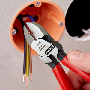 คีมตัดข้าง Knipex ขนาดปาก 1/4 นิ้ว เกรดอุตสาหกรรม ผลิตจากเหล็กโครเมี่ยมวาเนเดียม ผลิตในเยอรมนี รุ่น 70-160 - Product Image 1