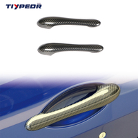 Couvre-poignée de porte en fibre de carbone véritable Tiypeor pour Maserati GranTurismo S MC GT GTS GC Coupé Cabriolet 2 portes 2008 - 2017