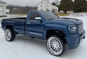 Rines Semiforjados 26x14 28x16 PCD 5X120 5x127 5X150 5X139.7 5X108 6X139.7 6X135 8X165.1 de 6 Birlos para Chevy Silverado 1500 - Product Image 6