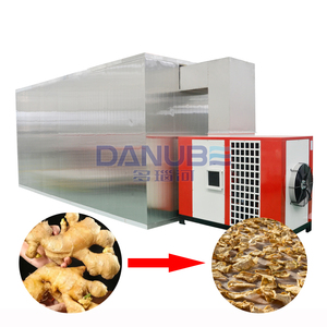 Professional Complete Ginger Cleaning Slicing Drying Production Line Ginger Dehydrator Machine Vegetable Drying Room - Product Image 1