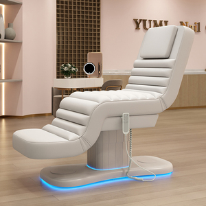 Tavolo da salone di bellezza di bell'aspetto 3/4 pelle a motore con illuminazione d'atmosfera personalizzata - Product Image 3