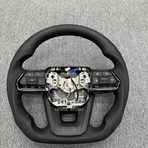 CE ชุดพวงมาลัยสปอร์ตหนังไม้โตโยต้าสำหรับ Prius Celica RAV 4 Innova Crown Vitz LC100 Sienna Voxy Highlander - Product Image 3