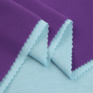 W230 OEM Tùy Chỉnh Mùa Đông Thể Thao Pháp Terry <span class=keywords><strong>100Polyester</strong></span> Vải 120 Màu Sắc Áo Len Dây Kéo Trùm đầu Phù Hợp Với Vải Và Dệt May - Product Image 6