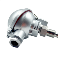 Sonde de température industrielle à filetage fixe Pt100 RTD, sonde gainée WZPK, filetage M20 M27 G1/2 G3/4, IP66, OEM ODM