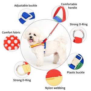 Correa para Perro de Poliéster de 3 m y Arnés Antitirones, Juego de Correa y Arnés Resistente para Perros Medianos, Grandes y Cachorros - Product Image 4