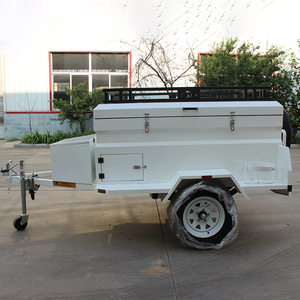 Đoạn Giới Thiệu Du Lịch Off Road 100% Hợp Kim Nhôm Mini <span class=keywords><strong>Camper</strong></span> Loại Lắp Ráp Caravan Dễ Dàng Lắp Đặt Rơ Moóc Xe Hơi - Product Image 5