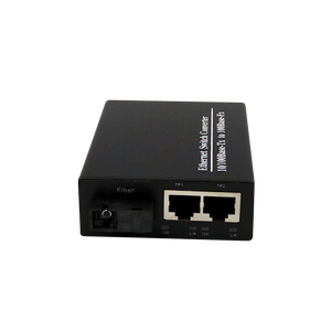 Mejor Precio, Gran Oferta: Convertidor de Medios 10/100M SC 2 RJ45 + 1 Transceptor de Fibra Óptica Monomodo de Fibra Única - Product Image 4