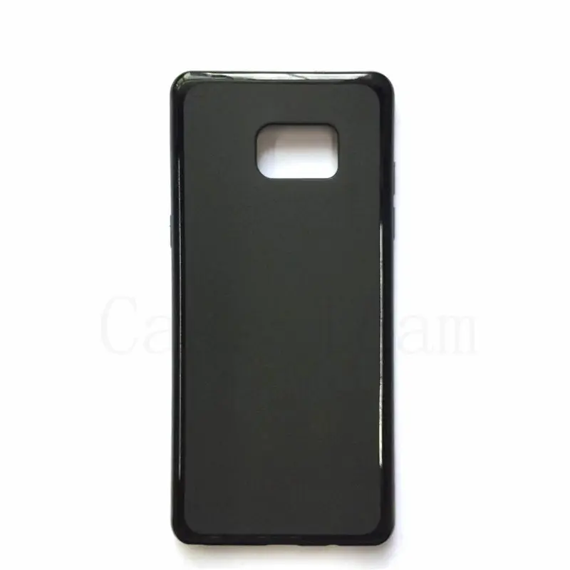 Manufacturer Wholesale Matte TPU Cases Soft Frosted Back Cover Silicone Mobile Phone Case For Samsung Galaxy Note 7 Black