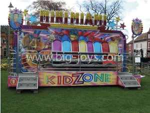 8 sièges Portable Mini Miami Trip Ride Fairground Manege pour enfants Adventure Park & Daycare Amusement Carnaval Jeux - Product Image 6