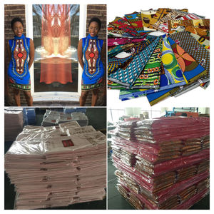 Tissu imprimé à la cire pigmentée en peau de pêche 100% polyester pour les mariages, les sacs, les vêtements, les accessoires pour filles, <span class=keywords><strong>Maurice</strong></span> - Product Image 1