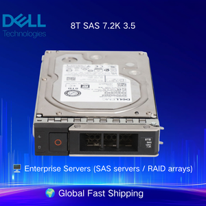 ฮาร์ดดิสก์ Dell Server ขนาด 8TB SAS 7.2K 3.5 นิ้ว แบบ Hot Swap สำหรับเซิร์ฟเวอร์ Dell PowerEdge และระบบจัดเก็บข้อมูล R750 R760 R660 R450 R470 R260 R360 - Product Image 4