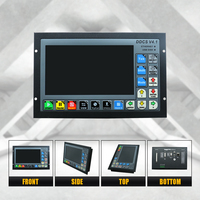 Controlador de Movimiento CNC Independiente de 4 Ejes DDCS-V4.1 con Pantalla TFT de 7 Pulgadas ARM9/FPGA, Soporte USB G-Code para Tornos y Centros de Torneado