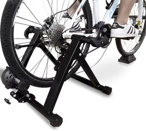Support d'entraînement de vélo Balancefrom en acier avec support magnétique et rehausseur de roue avant - Product Image 3