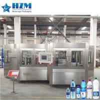 Machines pour l'ensemble complet de ligne de production d'eau/usine de remplissage d'eau en bouteille entièrement automatique