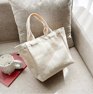 Unisex Custom Logo <b>Weekender</b> Canvas Cotton Tote <b>Bag</b> with Reinforced Letter Handle Zipper Closure Unique Gift Idea for Women <b>Men</b> - Product Image 6