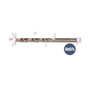 Brocas helicoidales cilíndricas cortas BETA - 004150342 en acero esmerilado 5% (paquete múltiple)-Brocas EAN 8054809167879 - Product Image 2