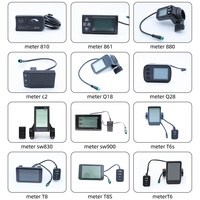 Kit de conversion de vélo électrique à moteur de moyeu sans balais 48V 1000W à bas prix avec écran LCD et accélérateur à pouce, disponible en entrepôt aux États-Unis