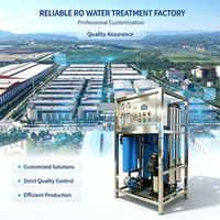 Système de purification d'eau par osmose inverse, équipement de traitement de l'eau, unité de filtration RO, utilisation en usine d'eau en bouteille