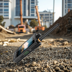 Aoro M6 LTE GPS UHF lập trình Key FHD + RFID 1D/2D Scanner vân tay IP68 Walkie Talkie - Product Image 1