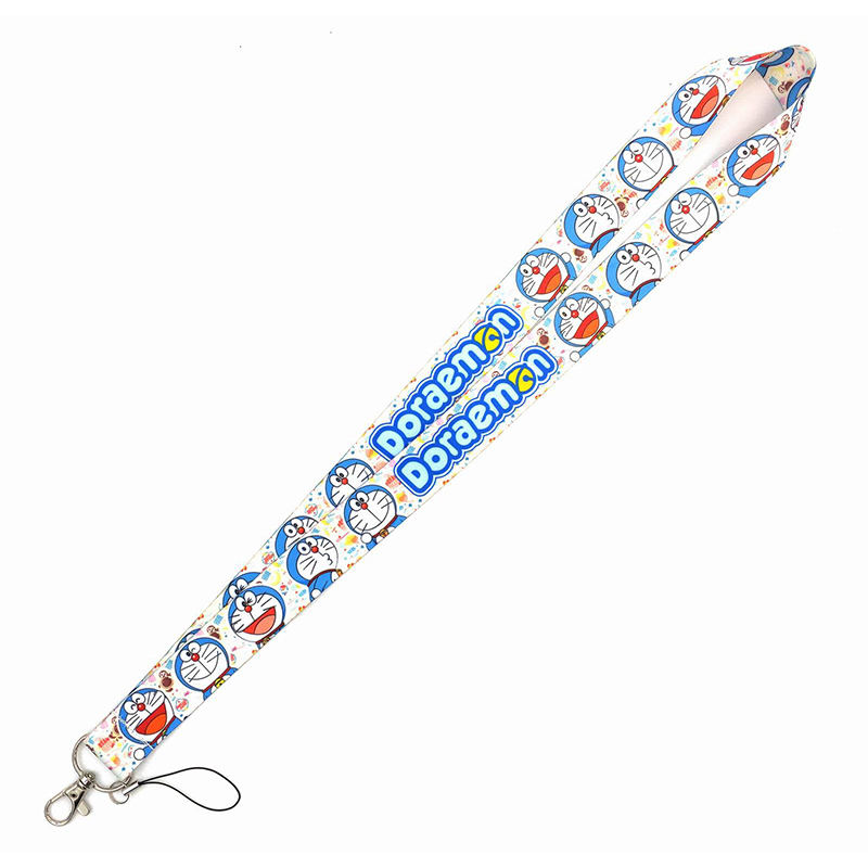 Promotional Gift Cartoon Dora Polyester Satin Lanyards Mobile Phone Case Neck Strap Anti-Lost Accessories Lanyard Custom Image 4