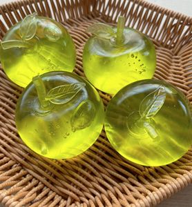 Jouet anti-stress en forme de pomme au thé vert et maltose, balle souple TPR, pour enfants et adultes, jouet à presser pour soulager le stress - Product Image 3