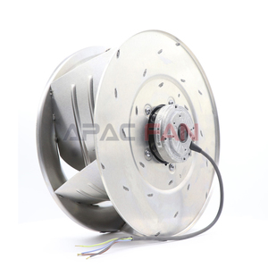 พัดลมอุตสาหกรรม R4E355-AL02-05 ขนาด 355 มม. 230VAC 1450RPM 3000CFM 580W แบบใบพัดแรงเหวี่ยงภายนอก สำหรับระบบลมในกระบวนการผลิต - Product Image 2