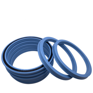 Cung cấp màu xanh gia cố chính con dấu dầu máy xúc phụ kiện xi lanh PU polyurethane + cao su vòng Sao chịu mài mòn và - Product Image 5