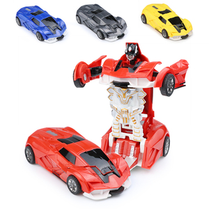 Juguetes de <span class=keywords><strong>coche</strong></span> <span class=keywords><strong>robot</strong></span> para niños, 2 en 1, <span class=keywords><strong>coche</strong></span> <span class=keywords><strong>robot</strong></span> de acción, modelo transformable por colisión, vehículo deformable, regalo para niños - Product Image 5