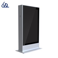 Pantalla LCD para Exteriores de 65 Pulgadas y 2000 Nits, Reproductor de Señalización Digital, Monitor Publicitario, Tótem Publicitario para Exteriores
