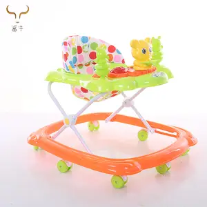 Prezzo basso semplice girello cum altalena/a buon mercato all'ingrosso del bambino multifunzionale camminatore con la musica e le luci/bambino trolley walker