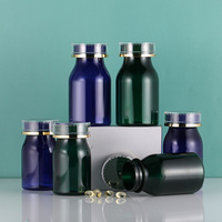 100ML 130ML 160ML Blue PET Blas maschine für Body Splash Man Shaped Große Gewürz flaschen Kunststoff