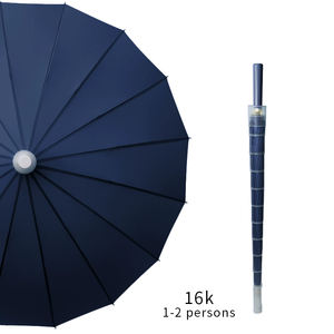 Parapluie personnalisé, parapluies pour la pluie, classique, avec étui en plastique imperméable, protégez-vous du tissu mouillé, 24 baleines pour 2 - Product Image 5