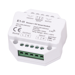 E1-H Cảm Biến 220V + Công Tắc Thông Minh RF Công Tắc Cảm Biến Không Thể Điều Chỉnh Độ Sáng Bộ Điều Khiển Công Tắc LED - Product Image 3
