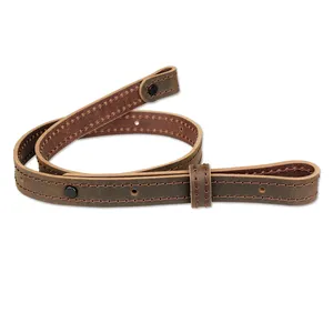 Genuine Leather Tactical Gun Sling with Mount and Holster for Hunting and Outdoor Activities