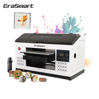Imprimante UV A2, machine à plat de format moyen pour les boîtes d'emballage, le carton, l'acrylique, l'artisanat, l'impression commerciale