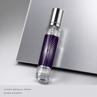 Flacon de parfum vide en gros 35 ml, atomiseur rechargeable style stylo avec capuchon doré, vaporisateur de voyage portable, emballage personnalisé aspect kraft