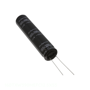 ตัวเก็บประจุ160TXW390MEFC12.5X55 uF 20% สารส้ม390 uF 160V แบบมีรูผ่านรูพรุน - Product Image 1