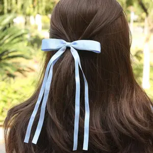 Venta al por mayor de fábrica 2024 accesorios para el cabello con clip de lazo caliente