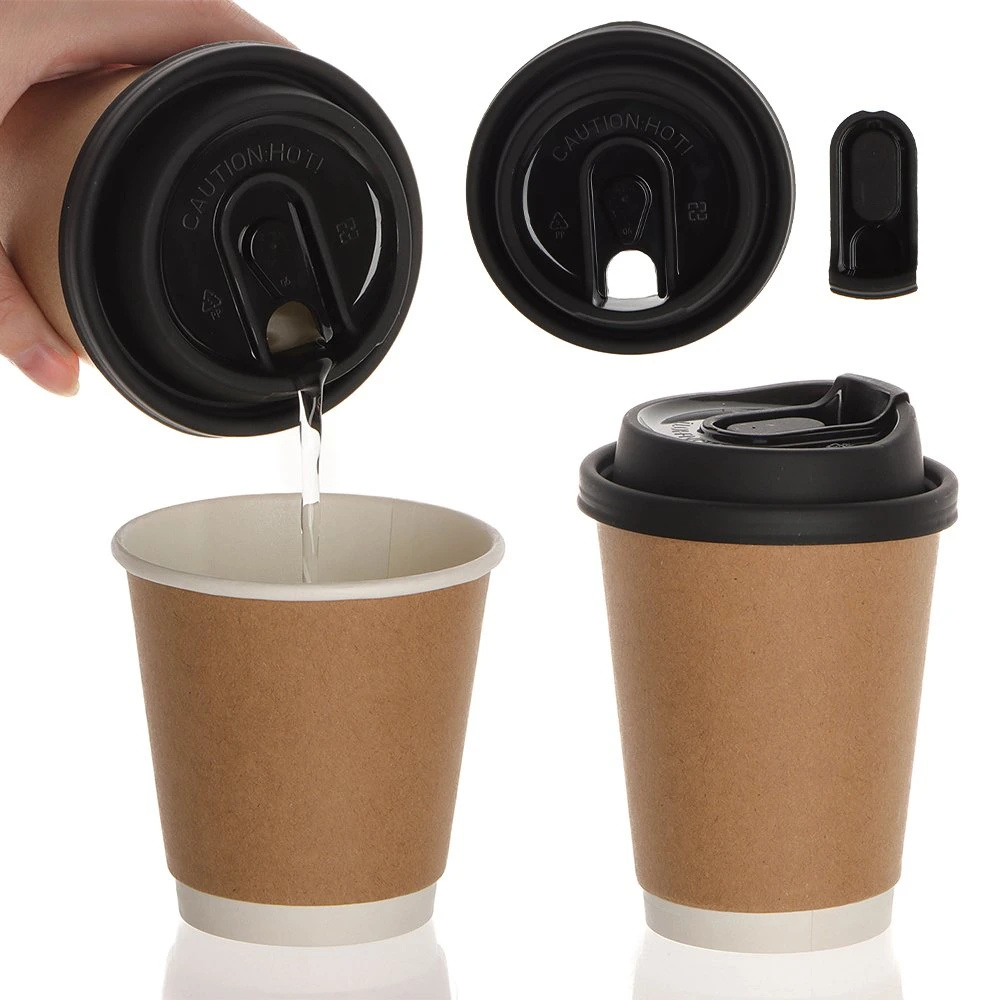 Paper Cup Price China Disposable Double Wall Takeout Coffee Tea Packing Packaging Private Label Custom Manufacturer With Lids