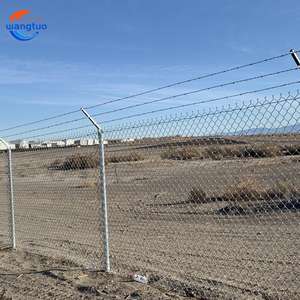 Panel pagar logam jala kawat bandara 3D pabrik lapis bubuk pandangan jelas antimendaki keamanan dilas 358 pagar Bandara - Product Image 4