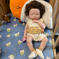 Superweiche Flüssig-Silikon Platin-Silikon Reborn Baby Ganzkörper-Silikonpuppe Bebe Reborn